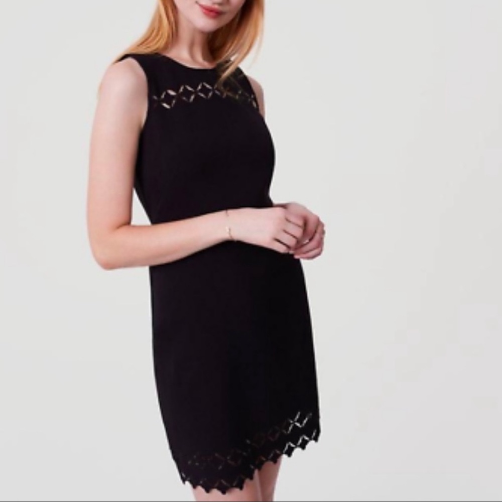 Black Cutout Detail Dress